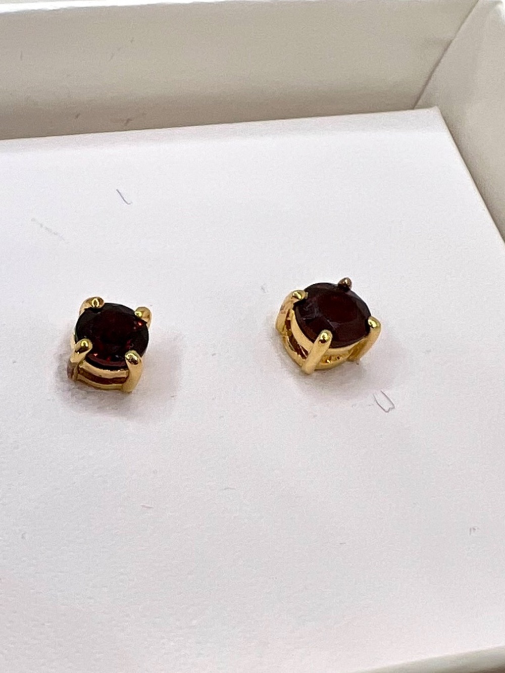 JC Penney 925 Gemstone Stud Earrings Set FINAL MARKDOWN - Picture 7 of 9